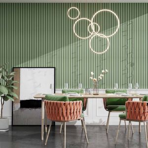 Palillaje Duvar WPC Verde Menta 150x2850x25 mm