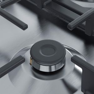 Encimera a Gas 5 Quemadores PGQ7G5B90 Inoxidable 70 cm