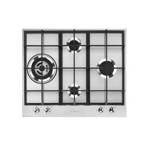 Encimera a Gas Clasica Smeg Inox 60cm