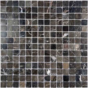 Mosaico Negro 30x30 cm