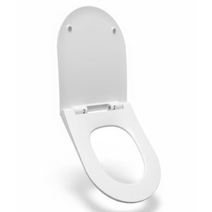 Asiento WC Boreal Ovalado Slow Close Blanco