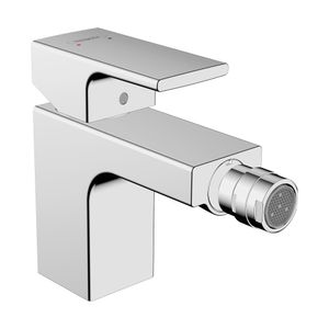 Mezclador Monomando Bide Vernis Shape Cromado  Con Desagüe