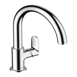 Grifería Cocina Vernis Blend M35 1 Jet 71870000 Cromada