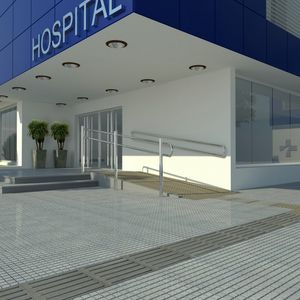 Baldosa Safety Stone Alerta Gris 40x40 cm