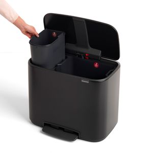 Basurero Pedal Bo Platinium 2C