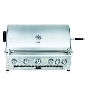 Parrilla a Gas Licuado FDV Deluxe 5Q Inoxidable