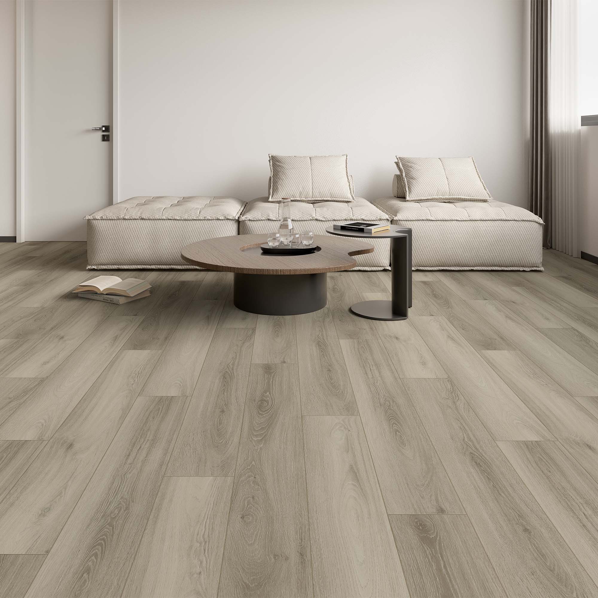 sen116　0912 Piso Vinílico SPC Sena Greige 1220x180 mm | mK.cl