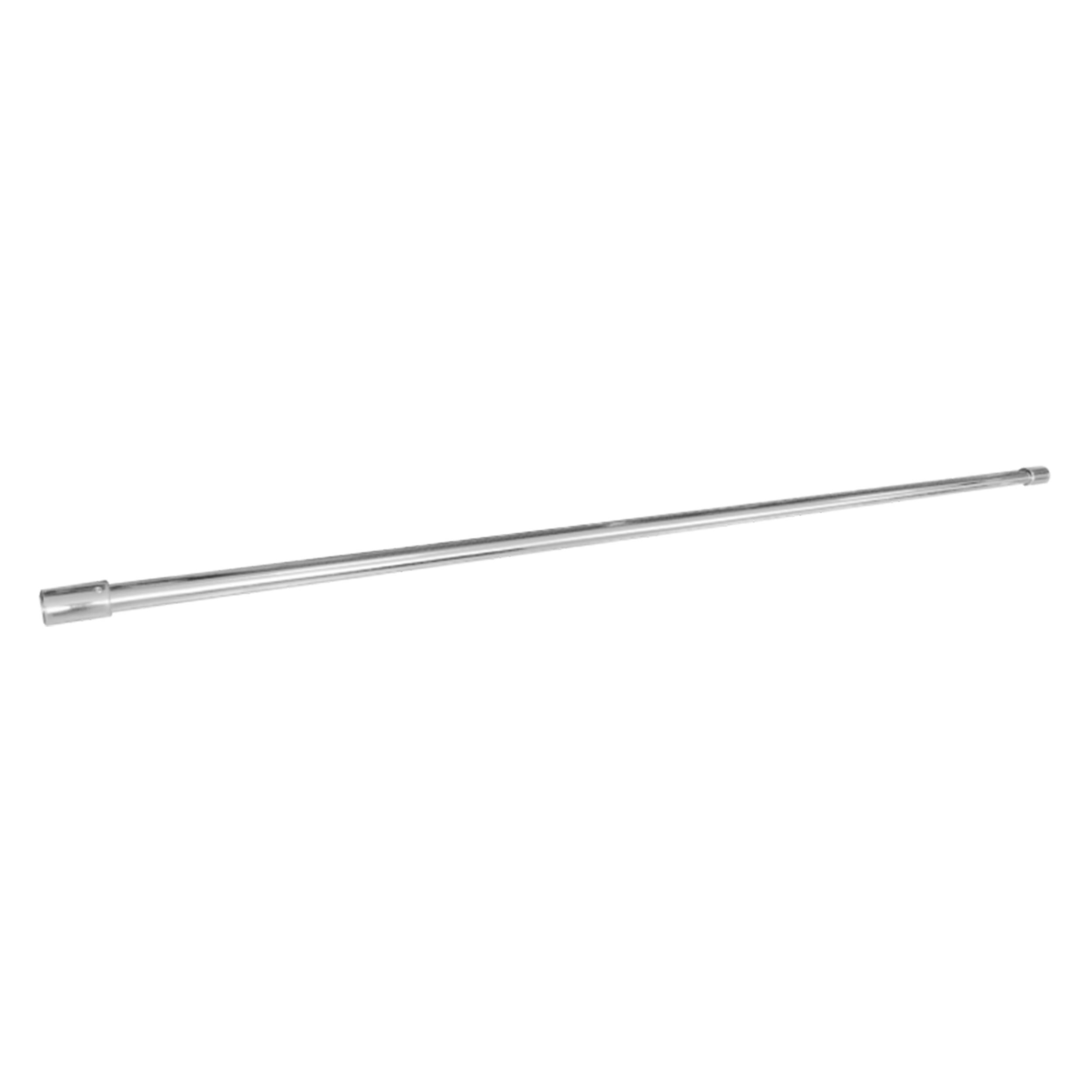 Barra de Cortina Recta Acero Inoxidable 110 cm