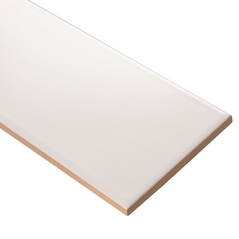 Cerámica Muro Krea Arctic Blanca Mate 10x40 cm | mK.cl