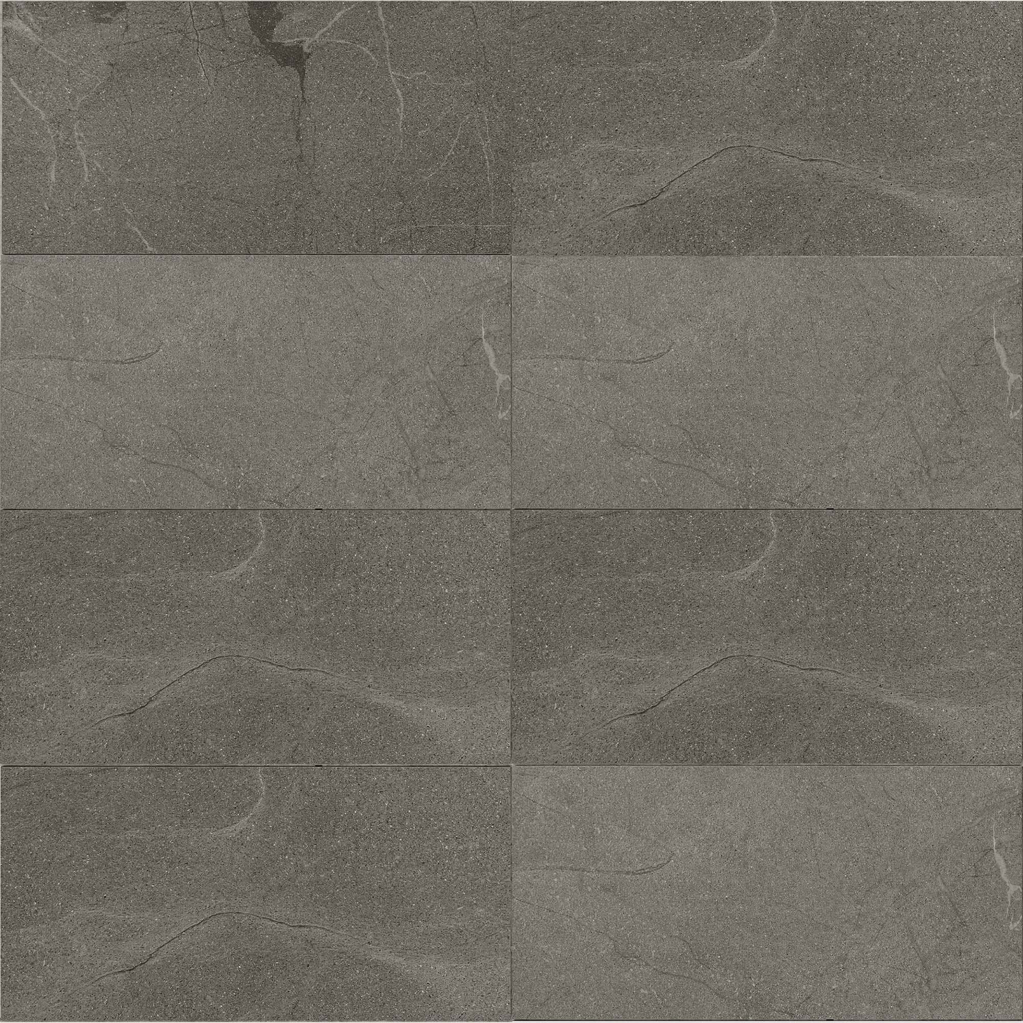 Porcelanato Mea Lapis Grigio Scuro Mate Antideslizante 45x90 cm