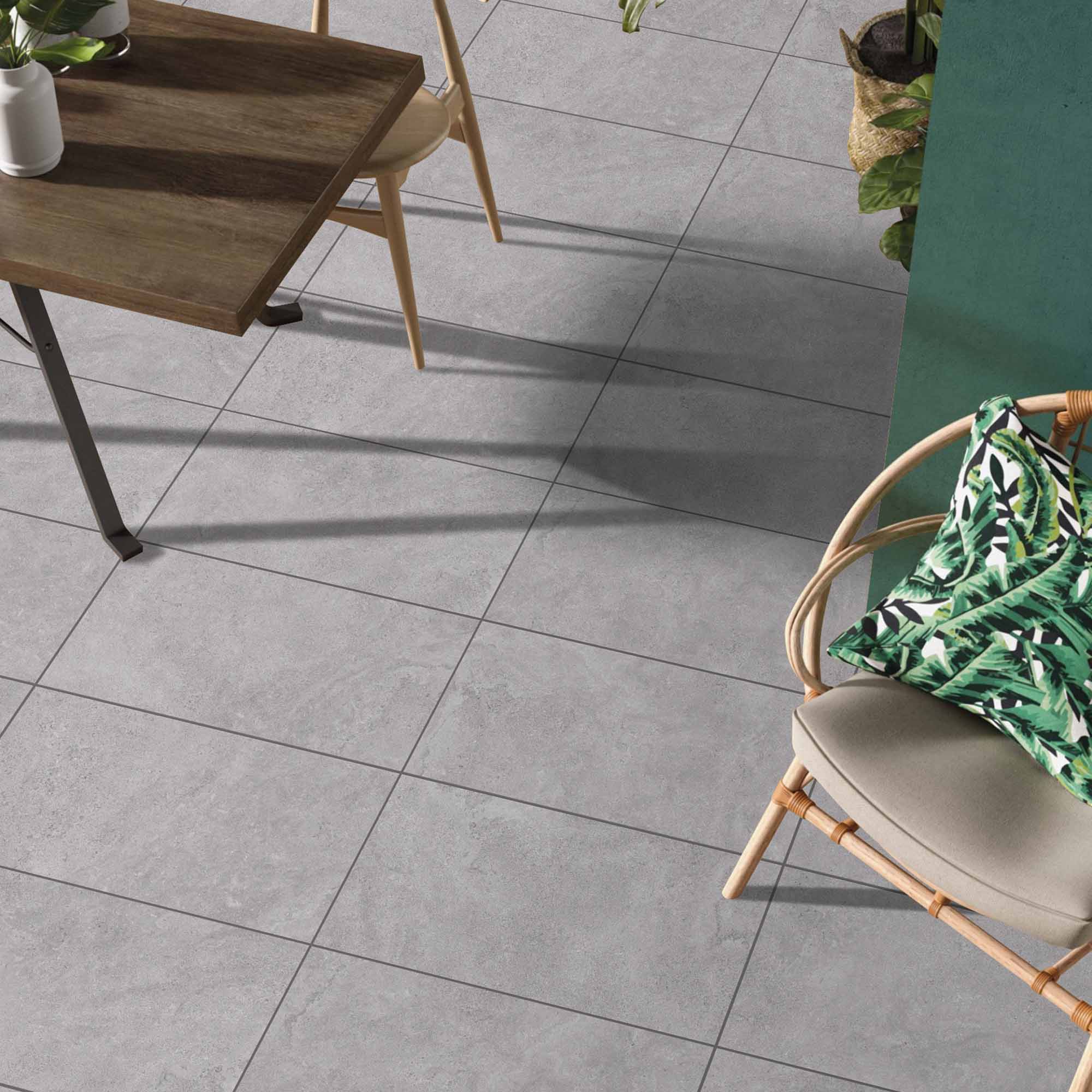 Porcelanato Venetto Cross Grey Mate 30x60 cm | mK.cl