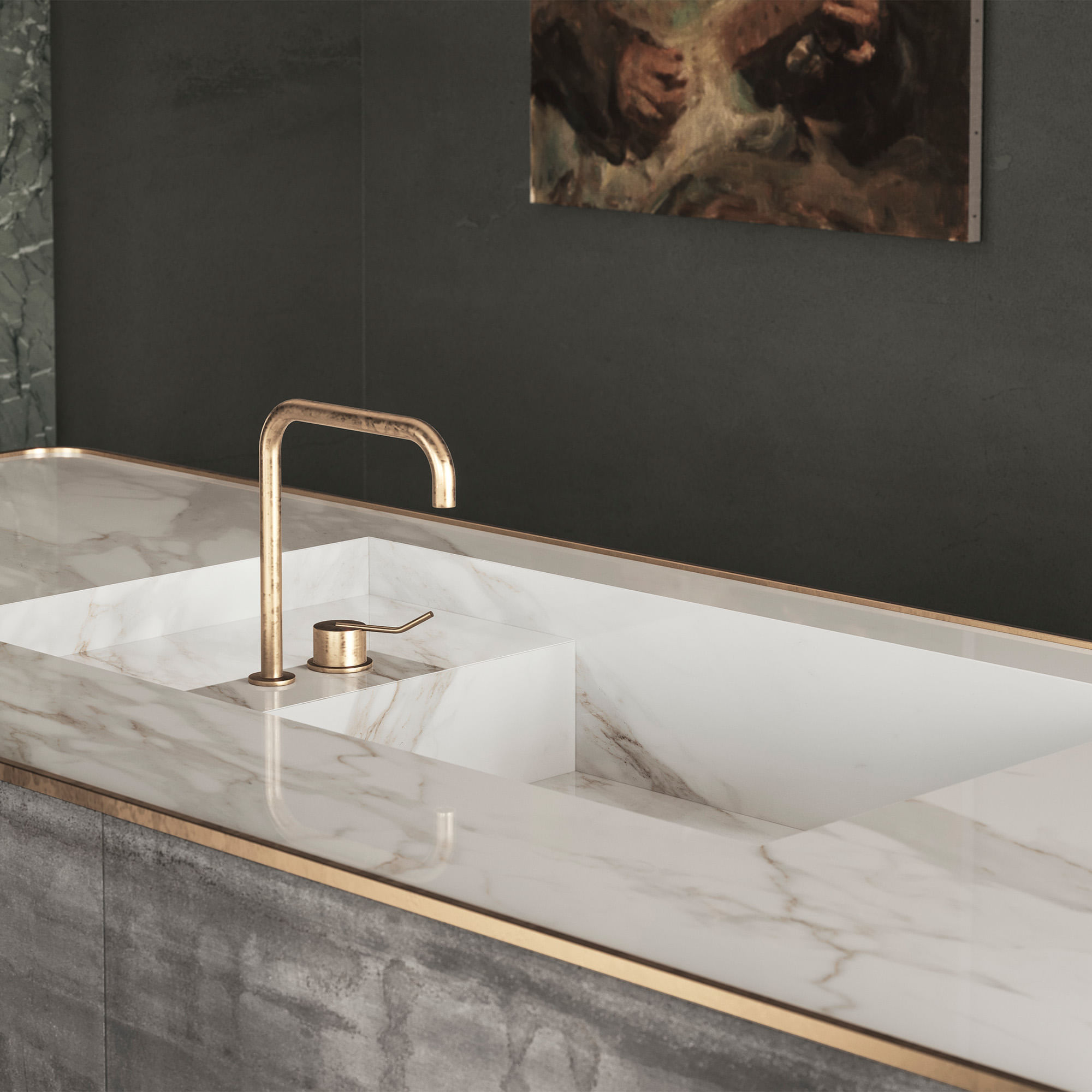Porcelanato Incanto Calacatta Nobile Pulido 75X150