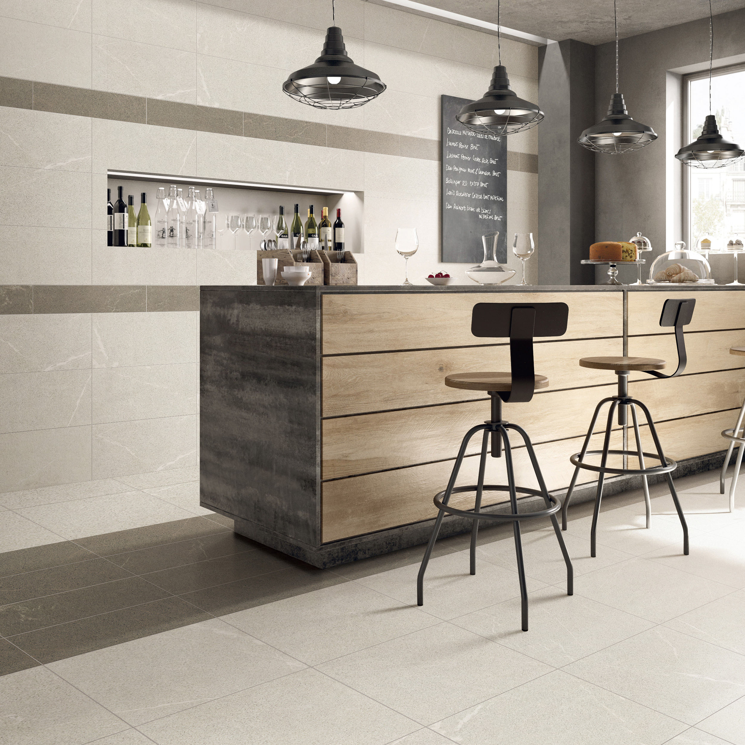 Porcelanato Piasentina Marfil Mate Antideslizante 60x60 cm