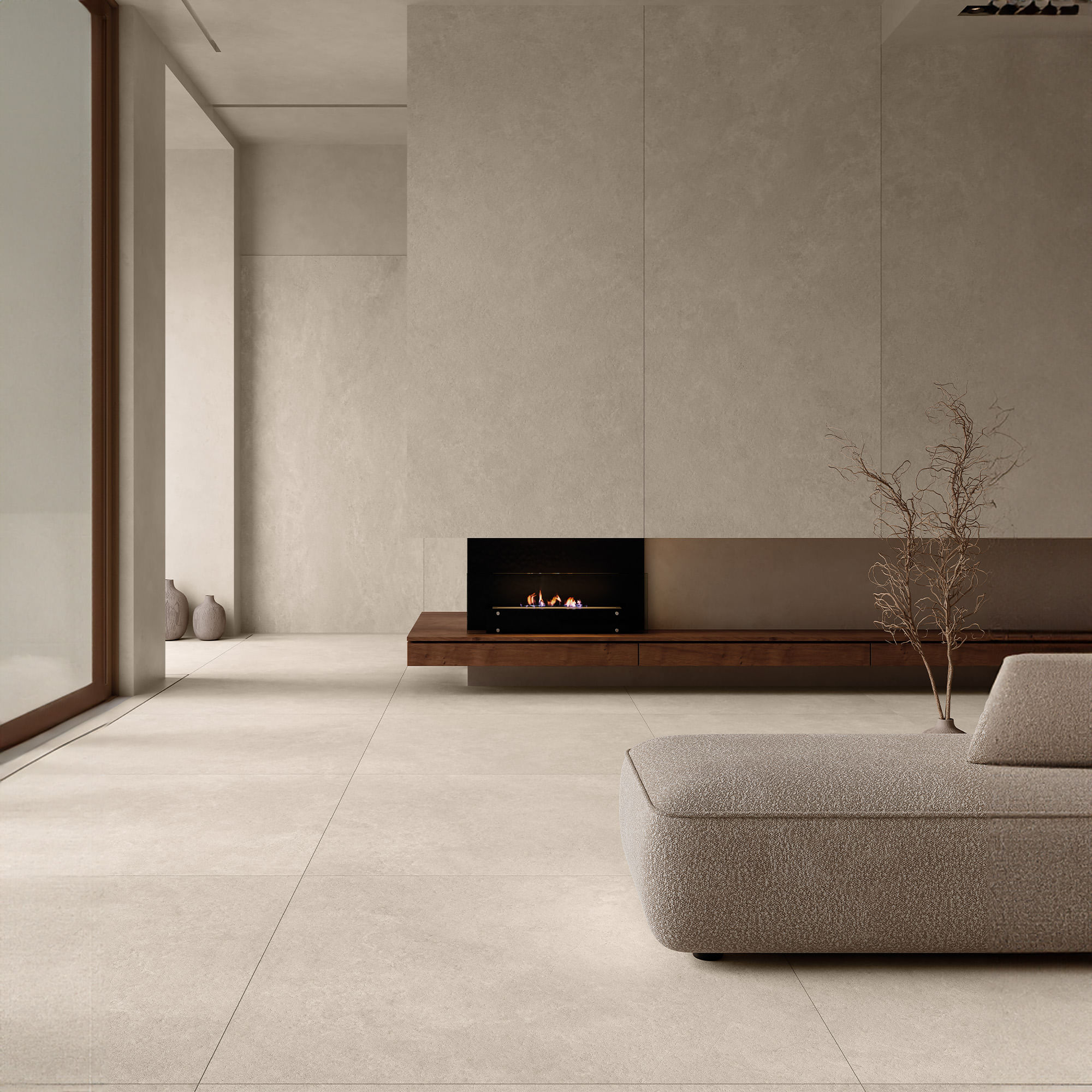 Porcelanato Zesty Off White Mate 120x270 cm | mK.cl