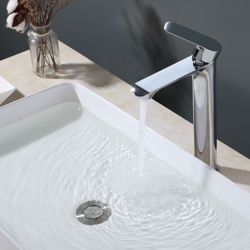 Grifería Lavamanos Urban-N Alta 22 cm Cromada | mK.cl