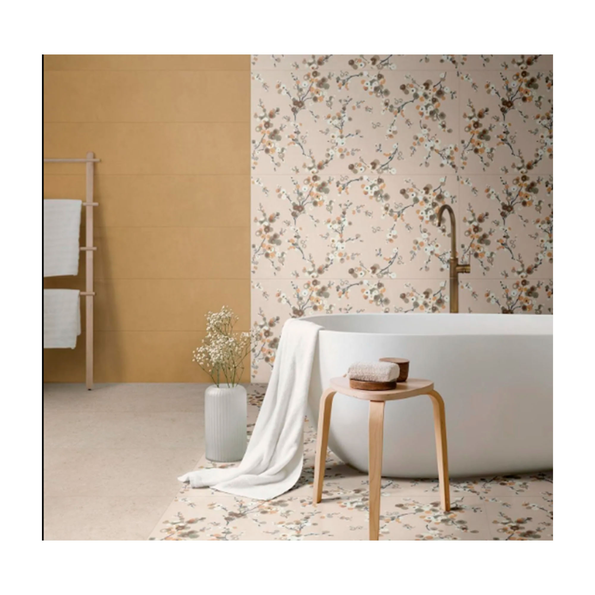 Porcelanato Decora Senape Amarillo Mate 60x120 cm