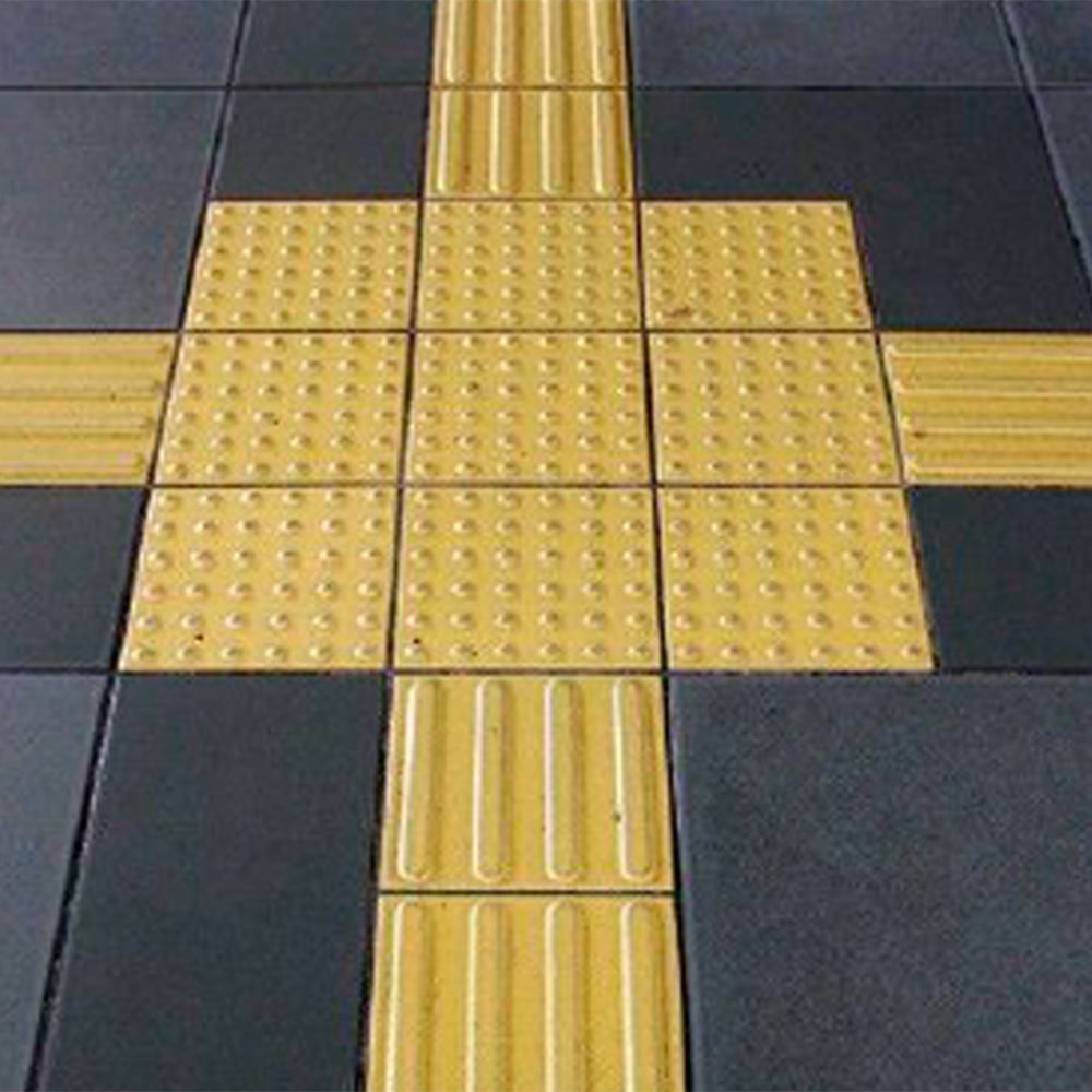 Porcelanato Ground Track Yellow Go Mate 30x30 cm