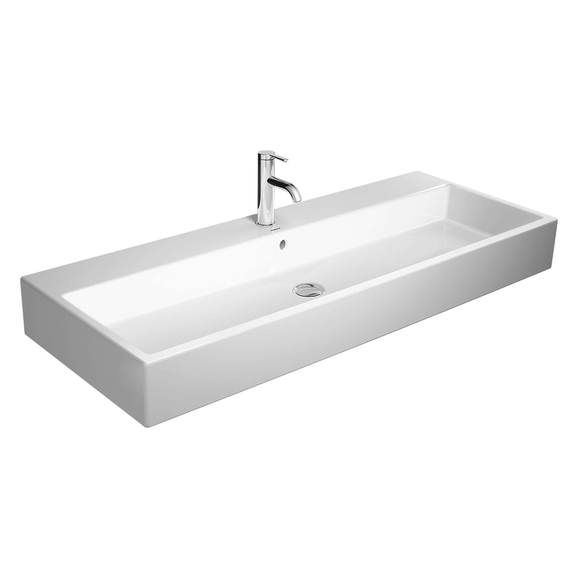 Lavamanos Suspendido Rectangular Vero Air Blanco 1200x470x165 mm
