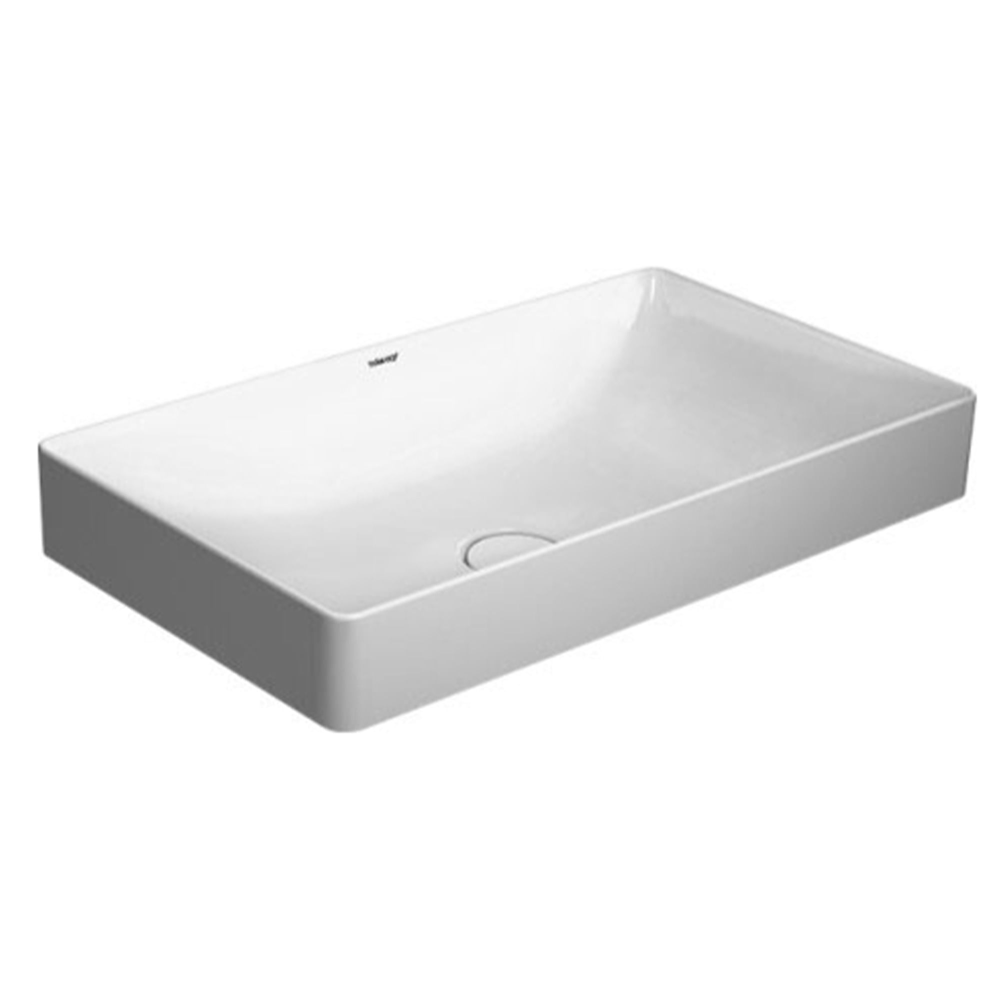 Lavamanos de Sobreponer Durasquare Blanco Brillo
