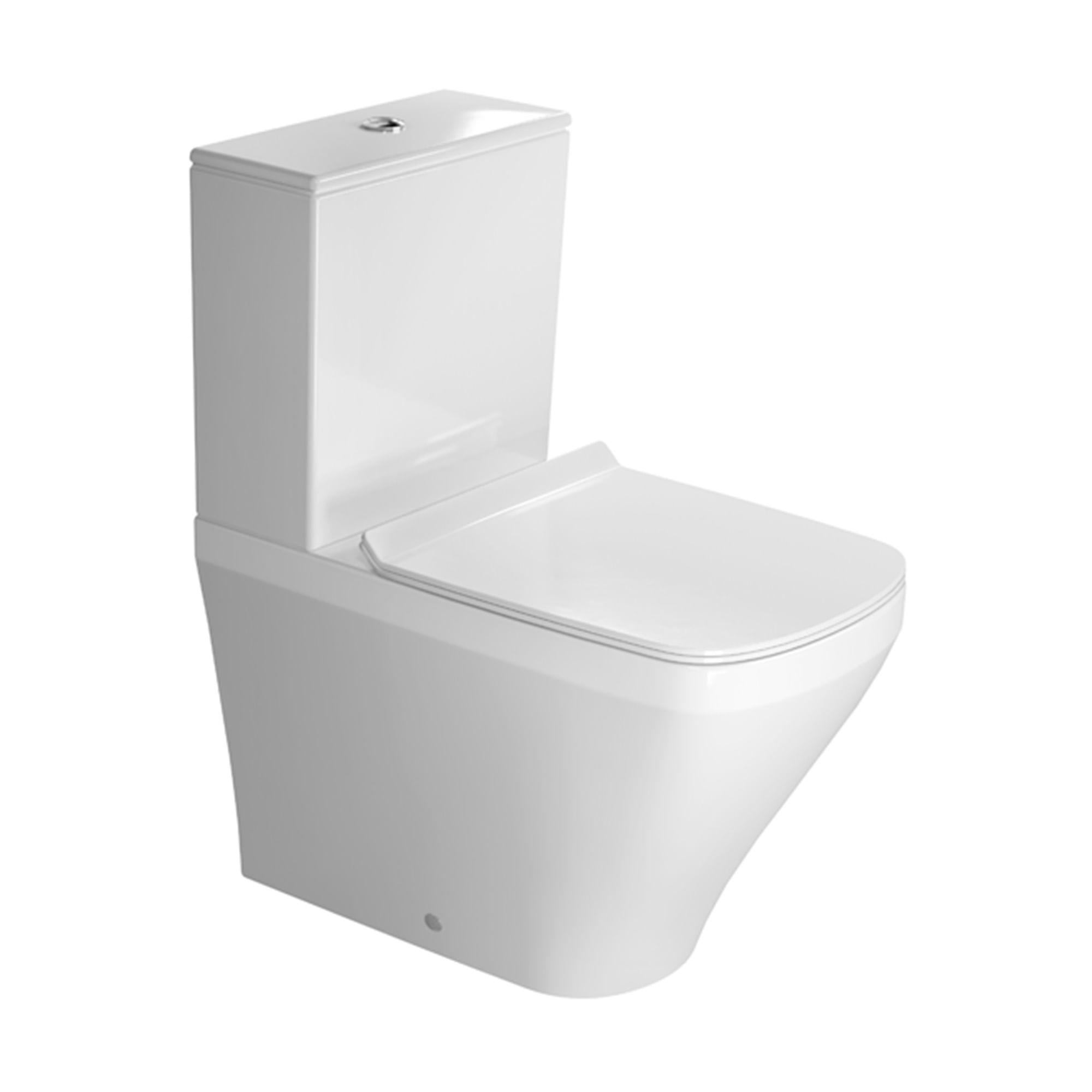 WC Two Piece Durastyle Descarga a Muro 185 mm