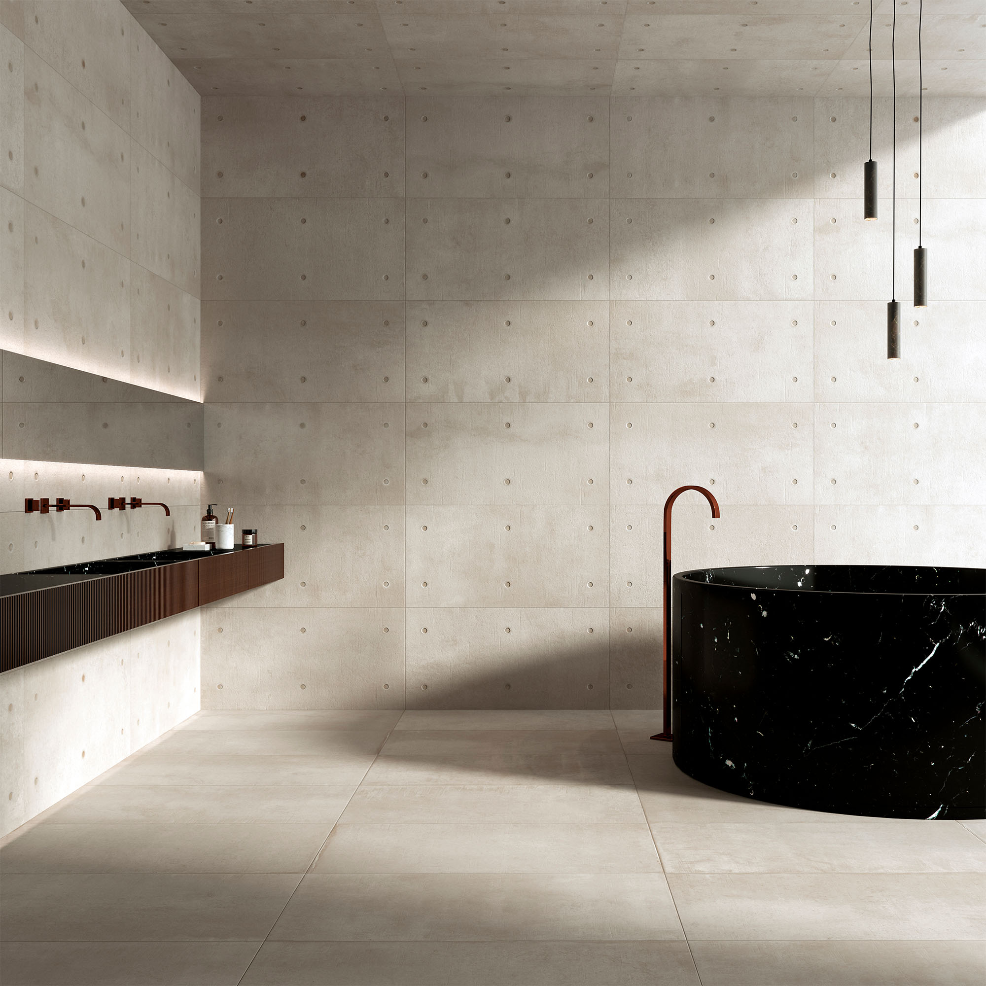 Porcelanato Dot Gris Chiaro Mate 60x120 cm