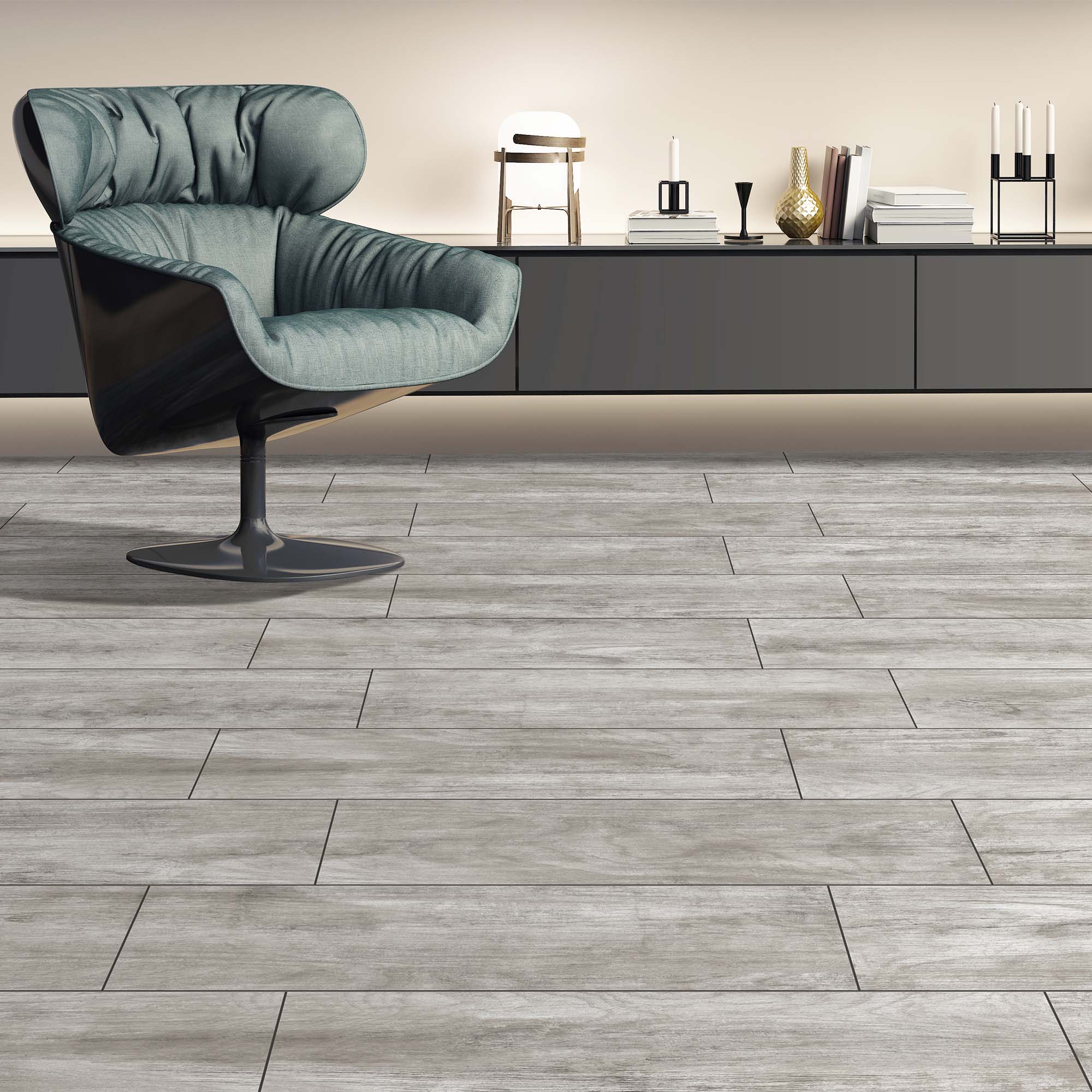 Gres Porcelánico Cairo Latte Mate R9 15x60X8.8 cm | mK.cl