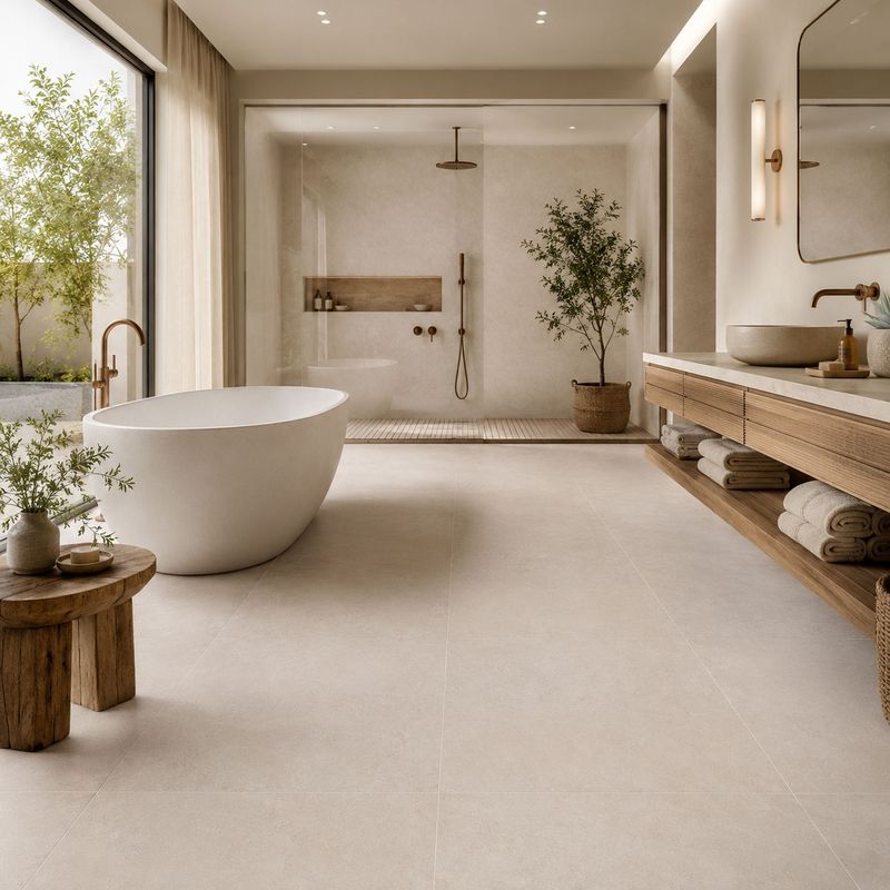 Gres Porcelánico Dallas Gris Mate 80x80 cm | mK.cl