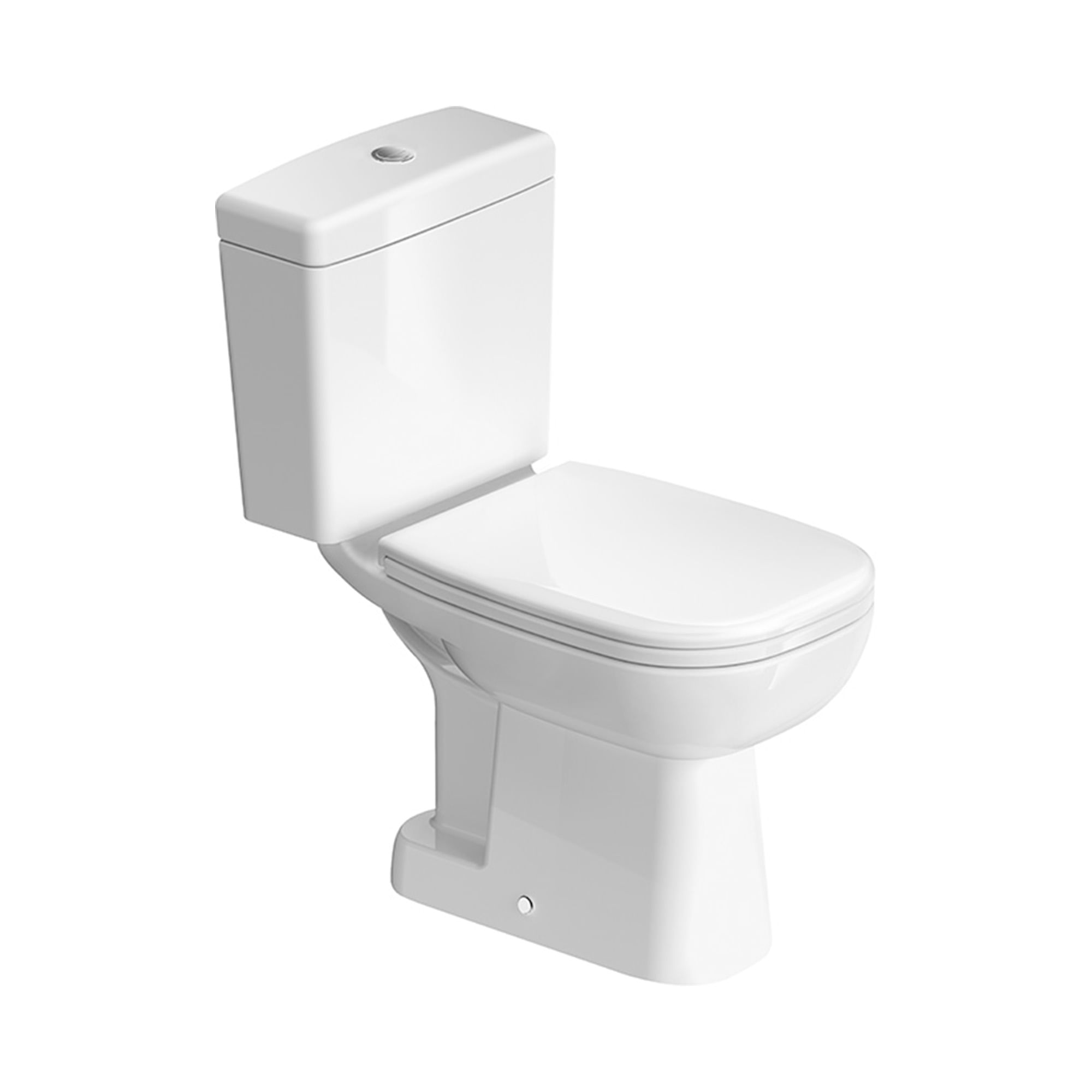 WC Two Piece D-Code Descarga a Piso 210 mm